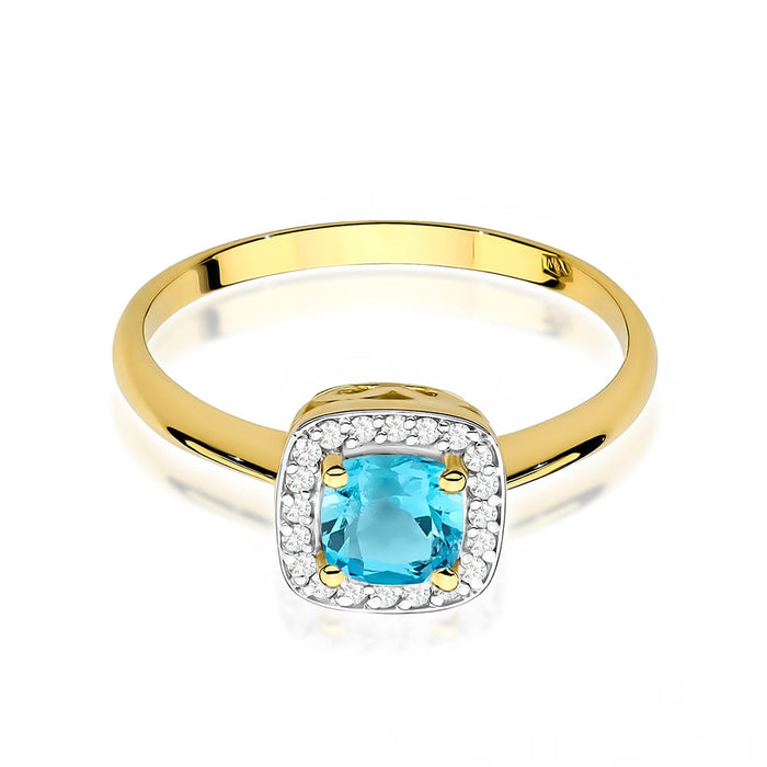 Inel Aur 14K W514 Topaz 0.70ct