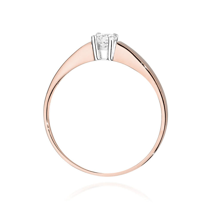 Inel Aur 14K cu Diamant Natural 0.25 ct