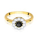 Inel Aur 14K W529 Diamant Negru 0.50ct