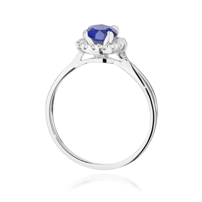 Inel Aur 14K W538 Safir 1.00ct