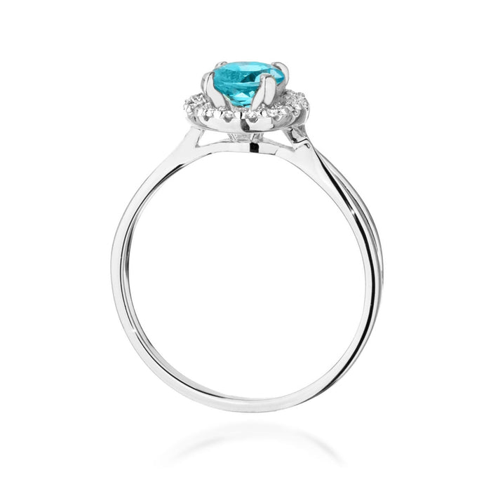 Inel Aur 14K W538 Topaz 0.80ct