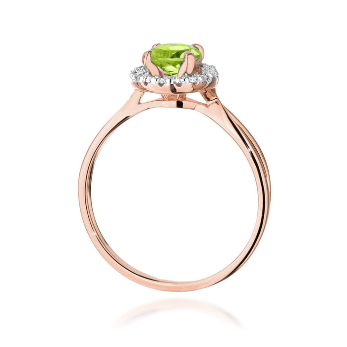 Inel Aur 14K W538 Peridot 0.90ct