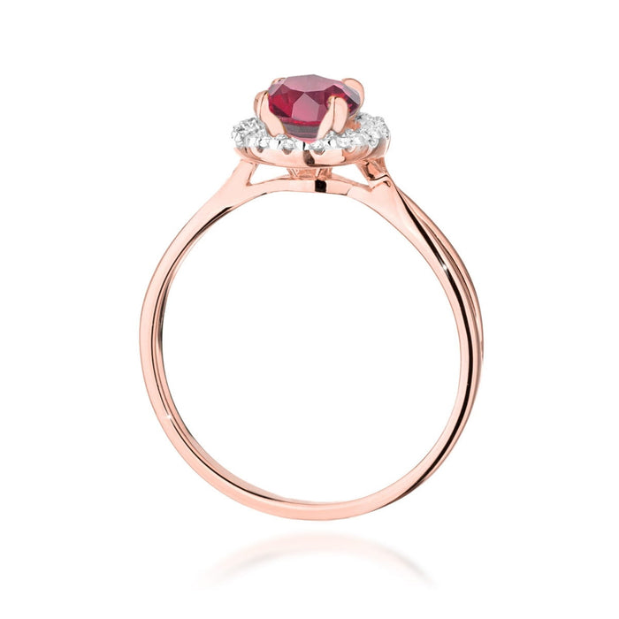 Inel Aur 14K W538 Rubin 1.20ct