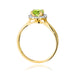 Inel Aur 14K W538 Peridot 0.90ct