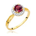 Inel Aur 14K W538 Rubin 1.20ct