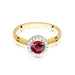 Inel Aur 14K W538 Rubin 1.20ct