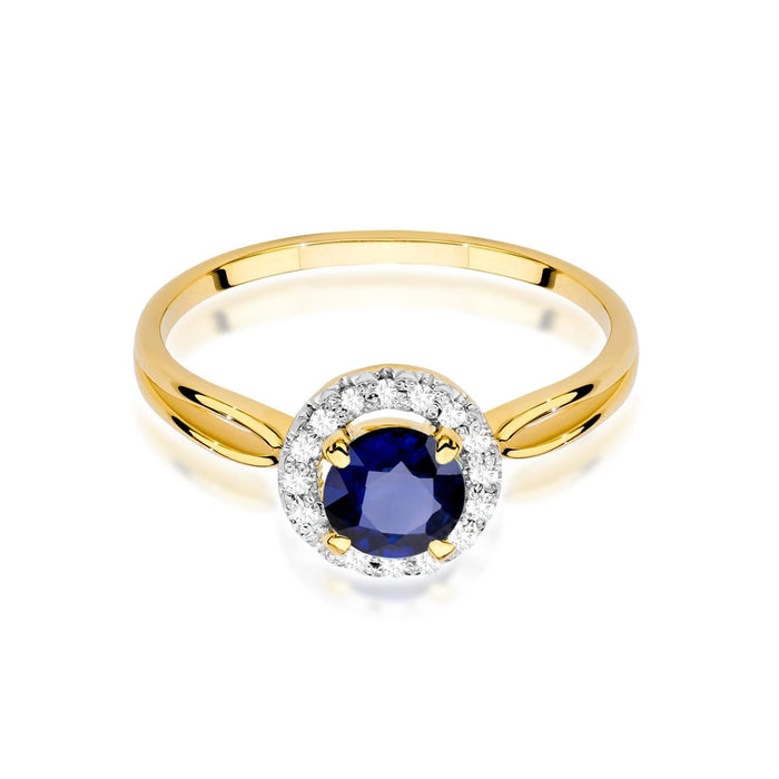 Inel Aur 14K W538 Safir 1.00ct