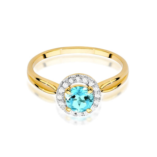 Inel Aur 14K W538 Topaz 0.80ct