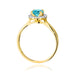 Inel Aur 14K W538 Topaz 0.80ct