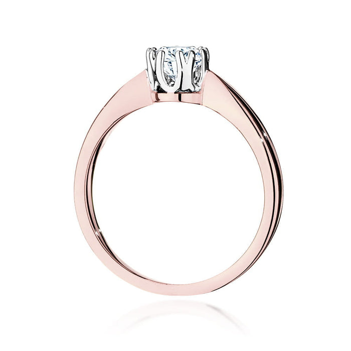 Inel Aur 14K cu Diamant Natural 0.40 ct