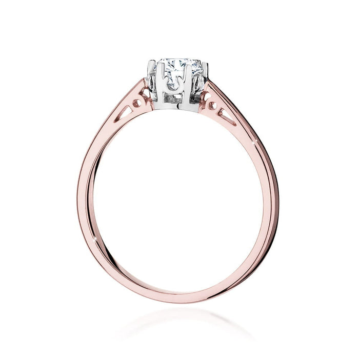 Inel Aur 14K cu Diamant Natural 0.40 ct