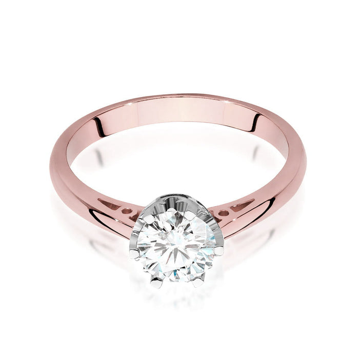 Inel Aur 14K cu Diamant Natural 0.70 ct