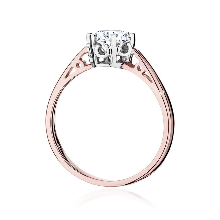 Inel Aur 14K cu Diamant Natural 0.70 ct