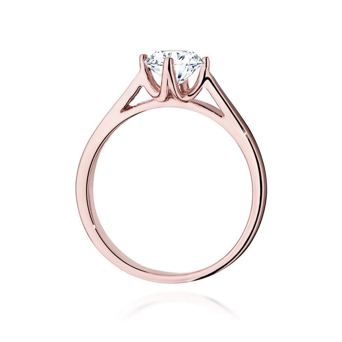 Inel Aur 14K cu Diamant Natural 0.70 ct