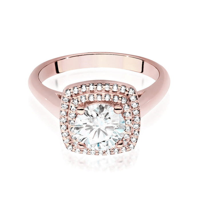 Inel Aur 14k cu Diamant Natural 1.28 ct