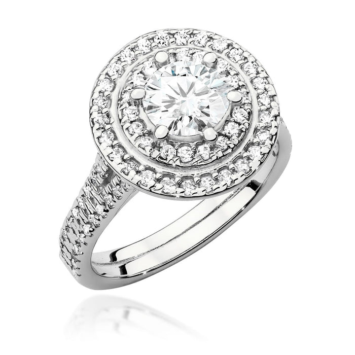 Inel Aur 14K cu Diamant Natural 1.33 ct