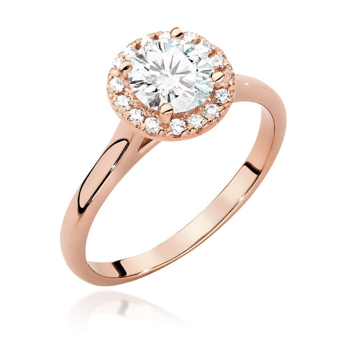 Inel Aur 14K W550 Diamant 0.70ct