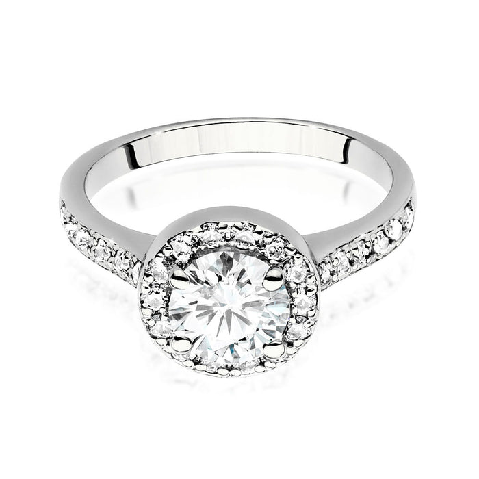Inel Aur 14k cu Diamante Naturale 1.20 ct