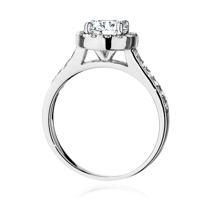 Inel Aur 14k cu Diamante Naturale 1.20 ct