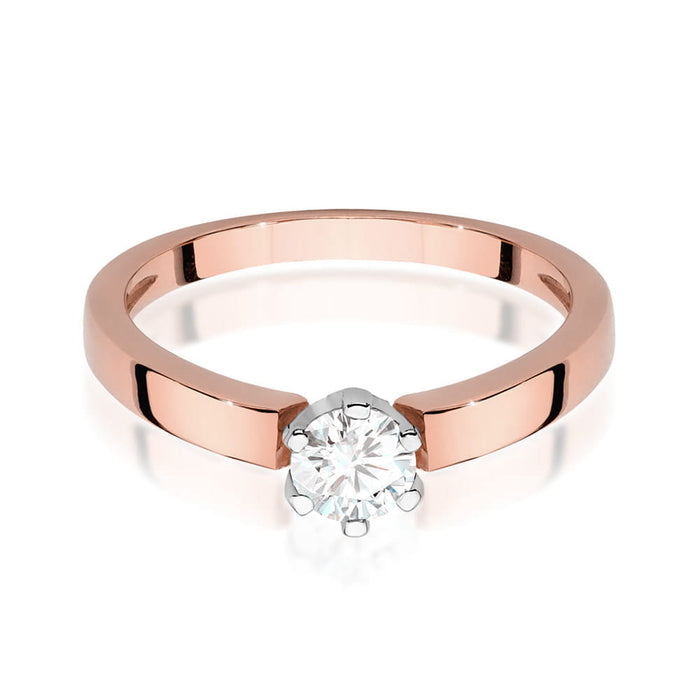 Inel Aur 14K cu Diamant Natural 0.25 ct