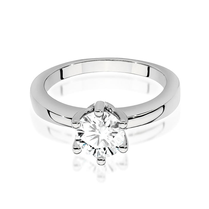 Inel Aur 14K W563 Diamant 1.00ct
