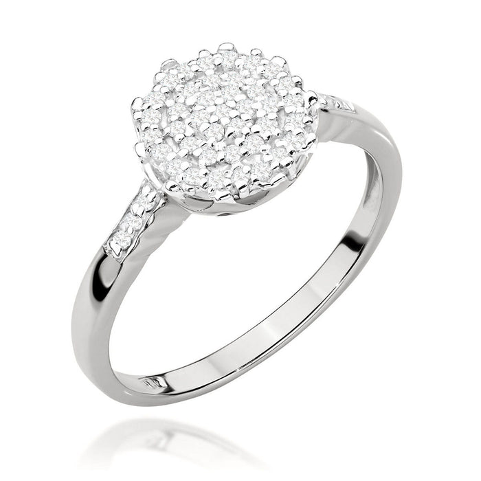 Inel Aur 14K cu Diamante Naturale 0.23 ct