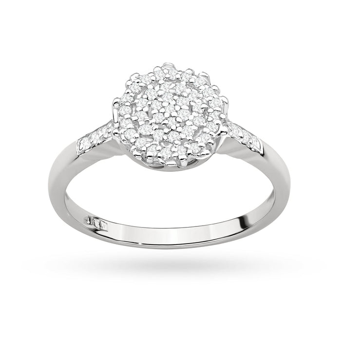 Inel Aur 14K cu Diamante Naturale 0.23 ct