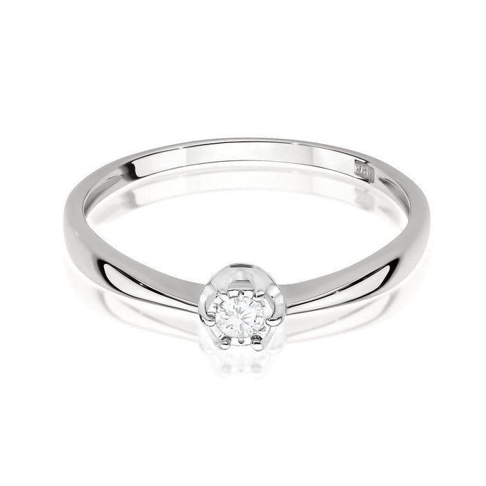 Inel Aur 14K W567 Diamant 0.06ct