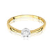 Inel Aur 14K W567 Diamant 0.06ct
