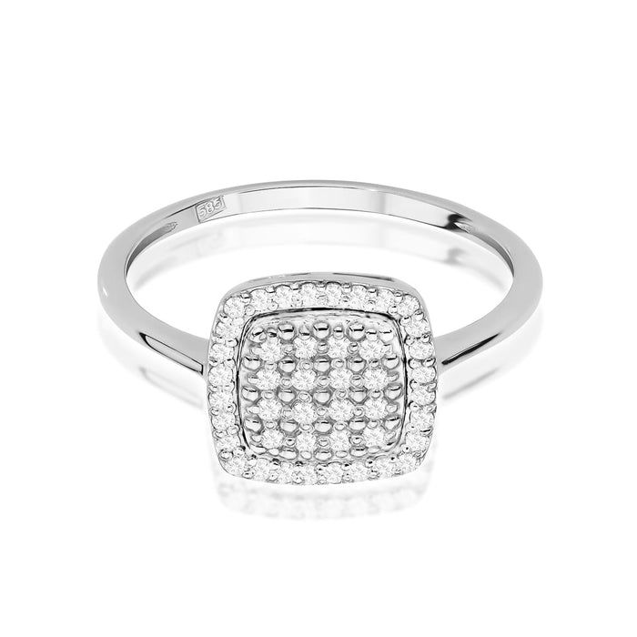 Inel Aur 14K cu Diamante Naturale 0.28 ct