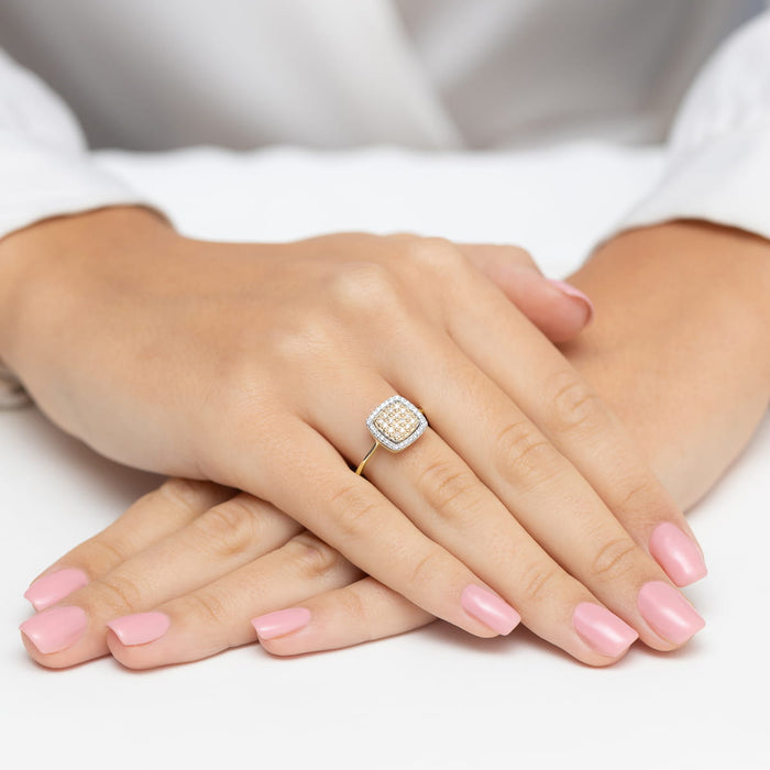 Inel Aur 14K cu Diamante Naturale 0.28 ct