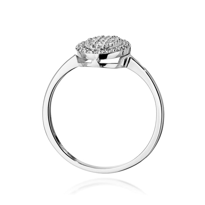 Inel Aur 14K cu Diamante Naturale 0.20 ct