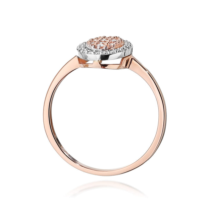 Inel Aur 14K cu Diamante Naturale 0.20 ct