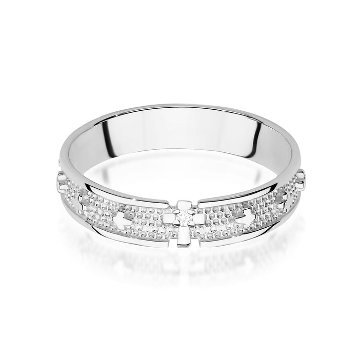 Inel Aur 14K cu Diamante Naturale 0.0086 ct