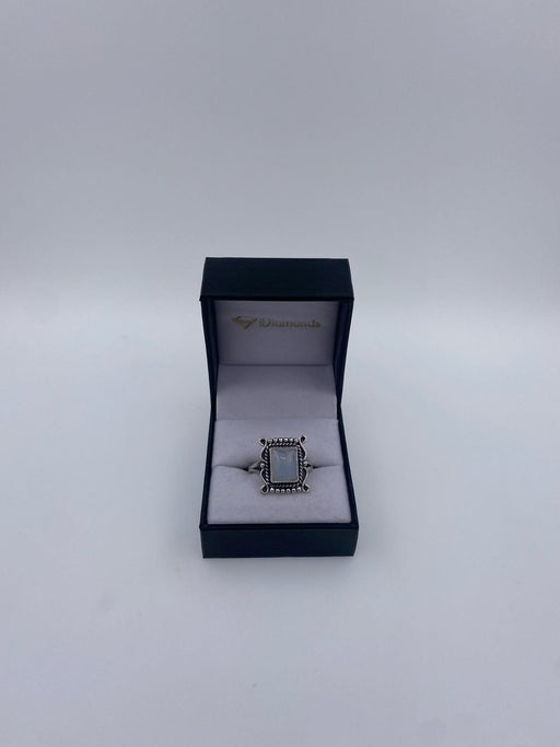 Inel Argint 925 cu Piatra Lunii Cabochon