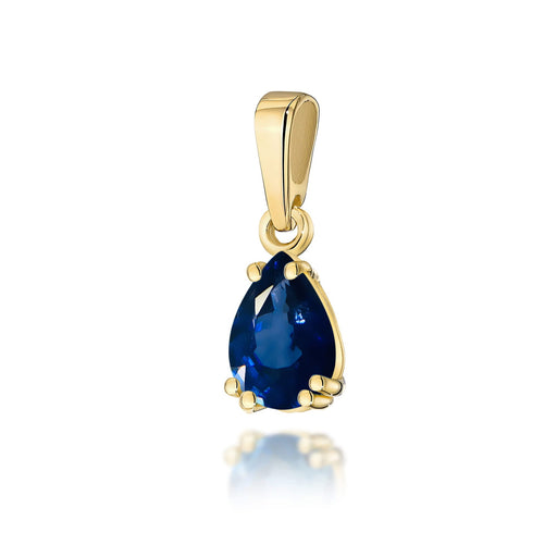 Pandantiv Aur 14K Z0006 Safir 0,60ct