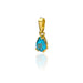 Pandantiv Aur 14K cu Topaz 0.90 ct