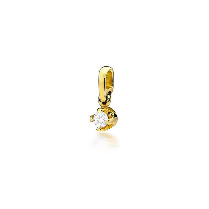 Pandantiv Aur 14K Z0034 Diamant 0.08ct