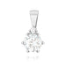 Pandantiv Aur 14K cu Diamante de Laborator 0.515 ct