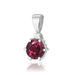 Pandantiv Aur 14K Z0076 Rodolit 0.60ct