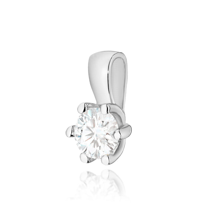 Pandantiv Aur 14K cu Diamant  Natural 0.30 ct