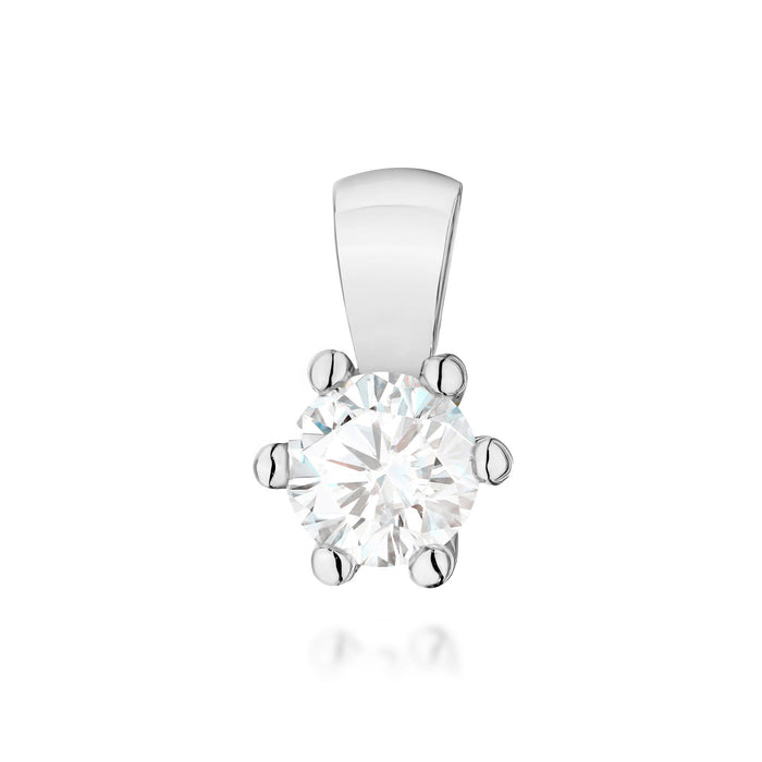 Pandantiv Aur 14K cu Diamant de Laborator 0.30 ct