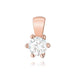 Pandantiv Aur 14K cu Diamant de Laborator 0.30 ct