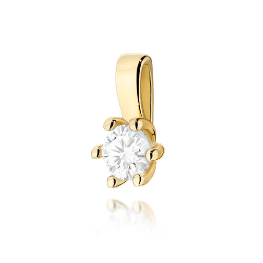 Pandantiv Aur 14K Z0222 Diamant 0.15ct