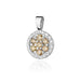 Pandantiv Aur 14K cu Diamante Maro 0.35 ct