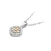 Pandantiv  Aur 14K cu Diamante Maro 0.20 ct