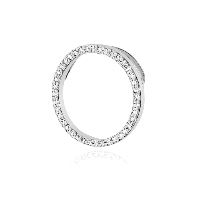 Pandantiv Aur 14K cu Diamante Naturale 0.20 ct