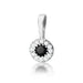 Pandantiv Aur 14K Z0443 Diamant Negru 0.12ct