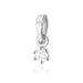 Pandantiv Aur 14K cu Diamant Natural 0.04 ct