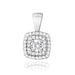 Pandantiv Aur 14K cu Diamante de Laborator 0.50 ct